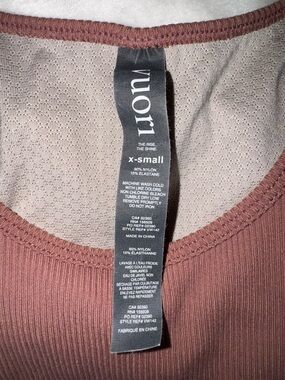 Vuori Pose Pylo Tank in Dusty Rose